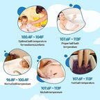HubiBaby Baby Bath Thermometer & Digital Room Temperature, 2in1 Kids Bathroom - Image 5