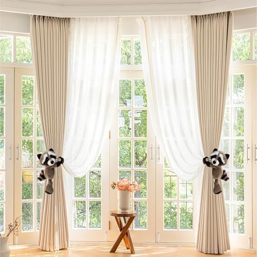 Curtain Tiebacks, 1 Pair Cute Animal Curtain Holdbacks - Image 5