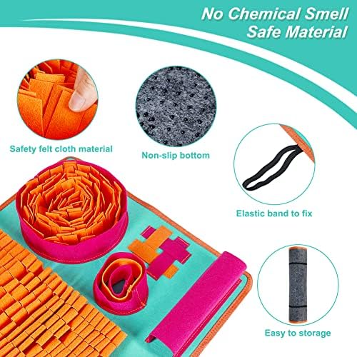 Vivifying Snuffle Mat for Dogs, Interactive Dog Enrichment Toys for Small Dogs - Image 4