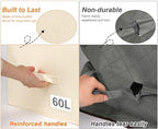 60L Rigid-Sided Blanket Storage Bags, 2 Pack - Image 5