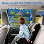 Car Window Shades, 8 Strong Magnets Magnetic Side Window Sun Shade - Image 2