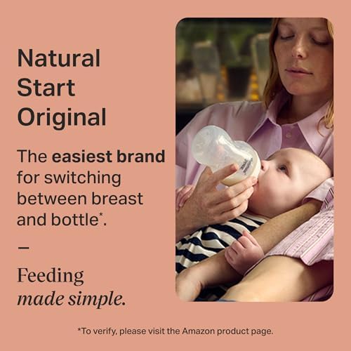 Tommee Tippee Natural Start Baby Bottle Set, Breast-Like Nipples - Image 3