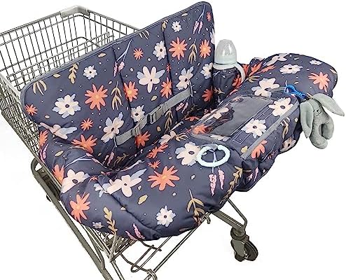 Shopping Cart Cover for Baby/Toddler, Cozy High Chair Cover & Grocery cart by DoDoNiCi
