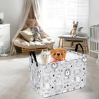 MAIZMZ Kids Storage Basket Baby Foldable Toys Organizer Bins Decorative Gifts - Image 6