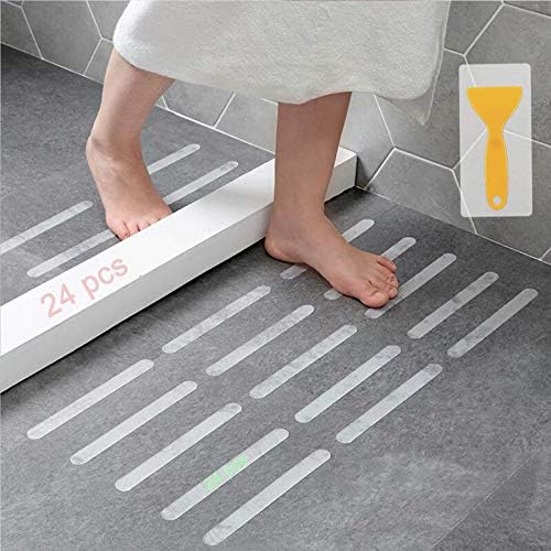 Kyerivs Anti Slip Strips Safety Shower Bathtub Non Slip Stickers （Clear） by Kyerivs