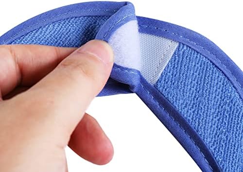 12 Pack Terry Drool Cotton Bibs, Unisex Baby Bibs - Image 6