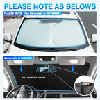 KUST Windshield Sun Shade for Honda Accord 2013-2015 2016 2017 Accessories - Image 5