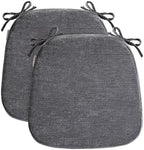 Chair Cushions for Dining Chairs, Washable Chair Pads, 2 Pack by OJFED-YourHomesBestFriend