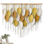 Large Macrame Wall Hanging Boho Woven Tapestry Bohemian Farmhouse Wall Art by KHOYIME