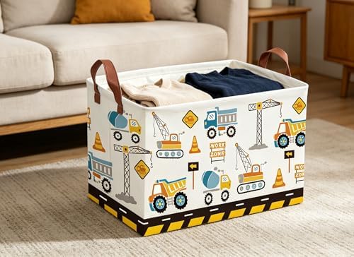 Car Basket Rectangular Book Basket Storage Bin Organizer Book Shelf Box Room - Image 4
