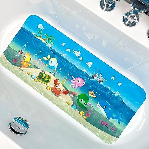 BOPPIE Non-Slip Bath Mat Shower Mats by BOPPIE