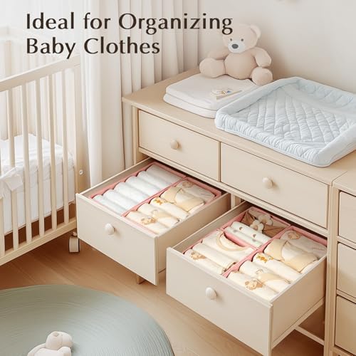 DIMJ Drawer Organiser System, Drawer Organiser, Foldable Storage Box, Drawer - Image 5