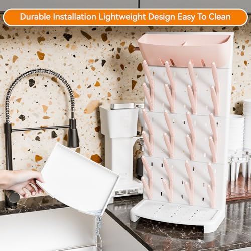 SuoXing Vertical Baby Bottle Drying Rack - Image 4