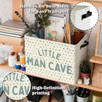 Little Man Cave Boys Storage Bins Box - Image 5