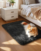Ophanie Small Rug Washable Non Slip Throw Bedside Area Rugs, Fluffy Soft Mini by Ophanie