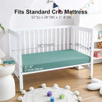 4 Pack Crib Sheets for Boys Girls - Image 6