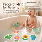 30 Pieces Plant Pattern Non Slip Bathtub Stickers EVA Waterproof Multicolor - Image 3