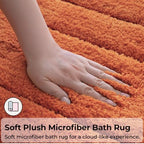 GRANNY SAYS Terracotta Bathroom Rug 20" x 32", Non-Slip Bath Mat - Image 3