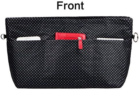 Vercord Handbag Purse Tote Pocketbook Organizer Insert Zipper Closure 11 - Image 4