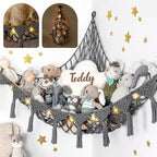 TIDYTEDS Macrame DreamLights Boho Stuffed Animal Storage Net or hammock Extra by TIDYTEDS