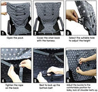 Portable Baby High Chair Safety Seat Harness - Image 6