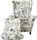 CRFATOP Wingback Chair Covers Stretch Armchair Slipcovers by CRFATOP