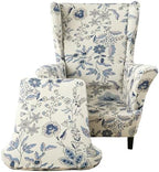 CRFATOP Wingback Chair Covers Stretch Armchair Slipcovers by CRFATOP