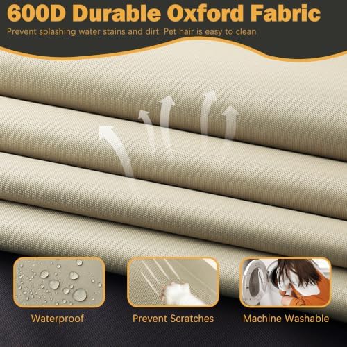 Outdoor High Back Chair Cushion Cover 44x20x4in - Image 5