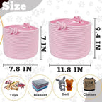 Personalized Dog Toy Storage Basket - Image 2