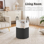 Artfeel Laundry Basket, Woven Cotton Rope Laundry Hamper, 100L - Image 5