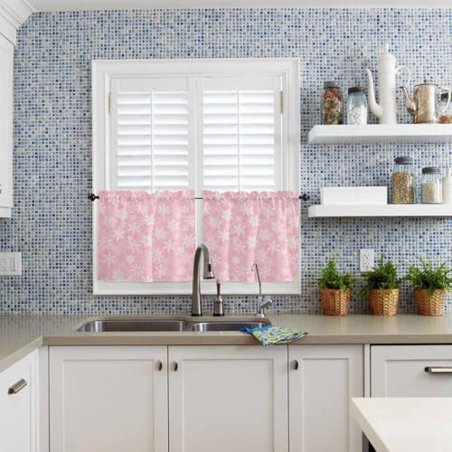 Vandarllin Christmas Kitchen Curtains and Valances Set - Image 5