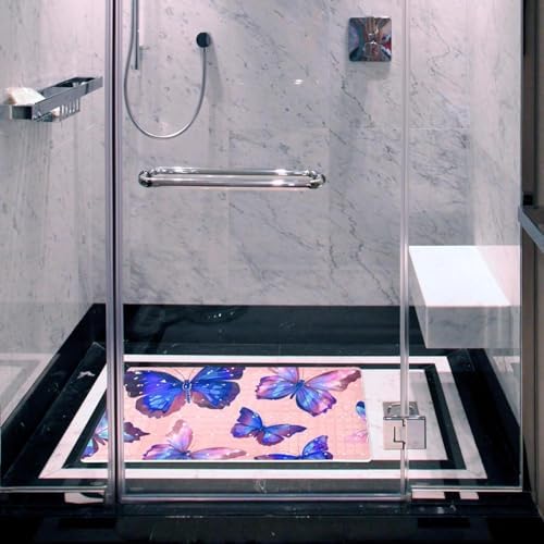 Bathtub Mat Non Slip 26.8x15.1 Inch, Machine Washable Shower Mats - Image 6