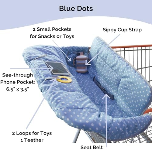 Suessie Shopping Cart Cover and High Chair Cover - Image 3