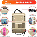 Car Backseat Organizer ，2 Pack Car Organizer Back Seat - Image 7