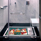 Shower Mat Bathtub Mat, 26.8x15.1 inch, Non-Slip Bath Mat - Image 6