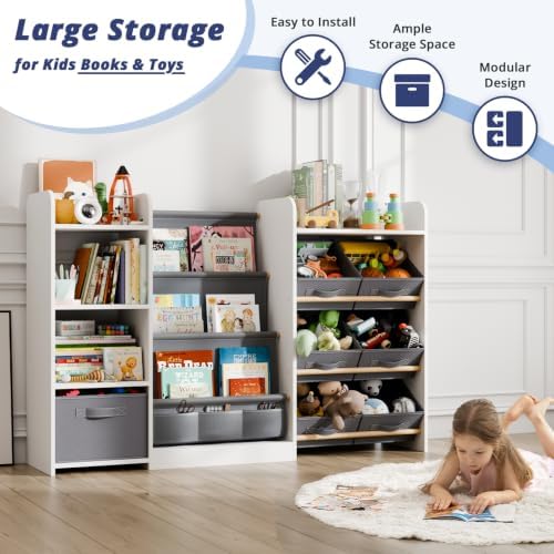 Kids Bookshelf and Toy Storage - Image 5