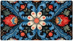 Bathtub Mat Non Slip 26.8x15.1In, Boho Floral Bath Mat by Anna+Cowper