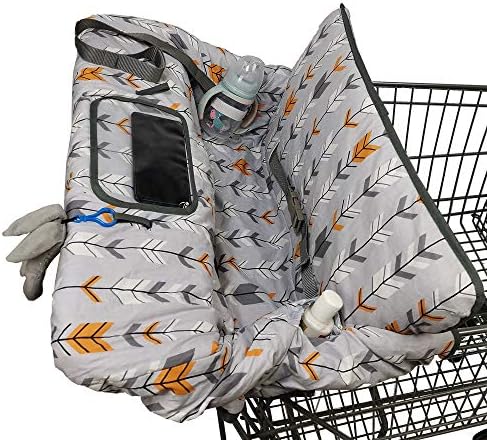 Shopping Cart Cover for Baby, High Chair Cover for Boy Girl, Infant Grocery - Image 2