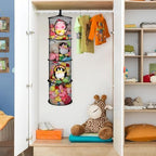 Hanging Stuffed Animal Storage Hammock Net 4 Tiers - Image 2