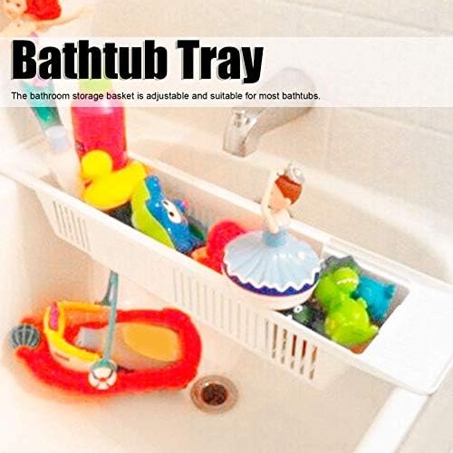 Bathtub Tray Adjustable PP Expandable 22.4 to 35.4 in - Image 3