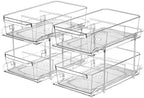 2 Set, 2 Tier Clear Organizer by MakeLifeBetterEasier