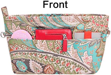 Vercord Handbag Purse Tote Pocketbook Organizer Insert Zipper Closure 11 - Image 4