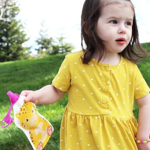 ChooMee Reusable Baby Food Pouches | BPA Free | Refillable Toddler Squeeze - Image 2