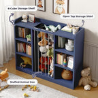 Toy Storage Organizer with 6 Cube, Stuffed Animal Storage - Image 4
