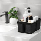 rejomiik Portable Shower Caddy Basket Plastic Cleaning Caddy Organizer Storage - Image 2