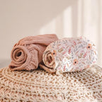 lulumoon Muslin Changing Pad Cover: 32x16 Fit Standard Rectangle Pad - Image 3
