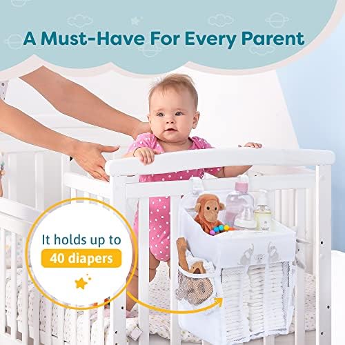 Hanging Diaper Caddy Baby Organizer - Image 6
