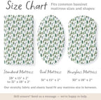 Sorrel + Fern Baby Bassinet Sheets 2-Pack - Image 5