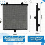 Blossound 2 Pack Car Window Sun Shades, 16 x 18 Inch - Image 2