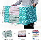 Storage Bags 100L 8 Pack Clothes Organization and Storage Containers - Image 2